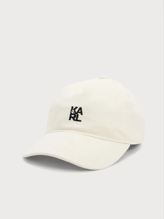 Zdjęcie produktu Czapka z daszkiem KARL LAGERFELD biały