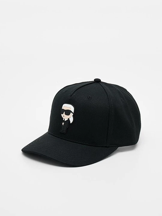 Zdjęcie produktu Czapka z daszkiem KARL LAGERFELD czarny