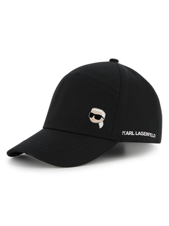 Zdjęcie produktu Czapka z daszkiem KARL LAGERFELD czarny