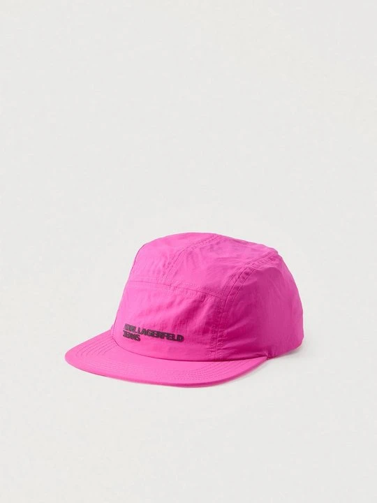 Zdjęcie produktu Czapka z daszkiem KARL LAGERFELD różowy
