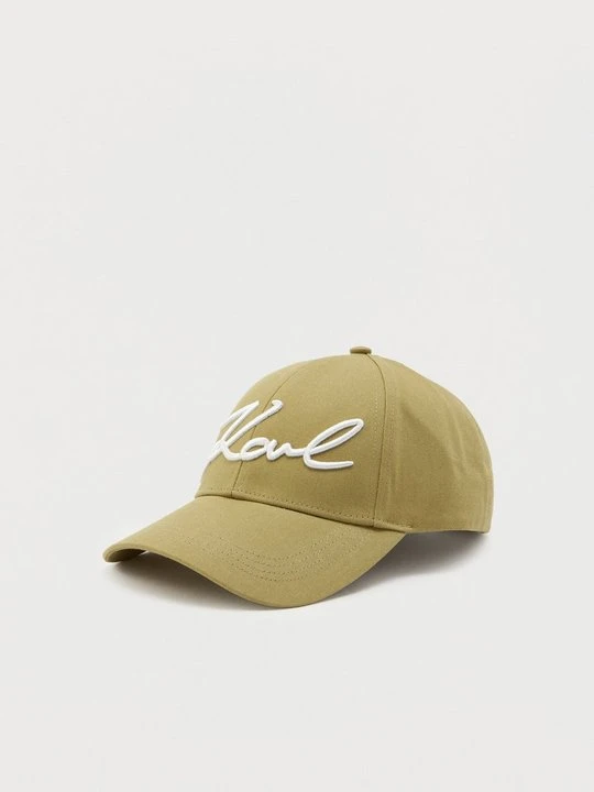 Zdjęcie produktu Czapka z daszkiem KARL LAGERFELD khaki