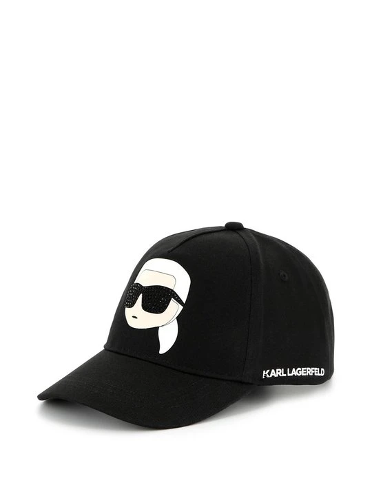 Zdjęcie produktu Czapka z daszkiem KARL LAGERFELD czarny