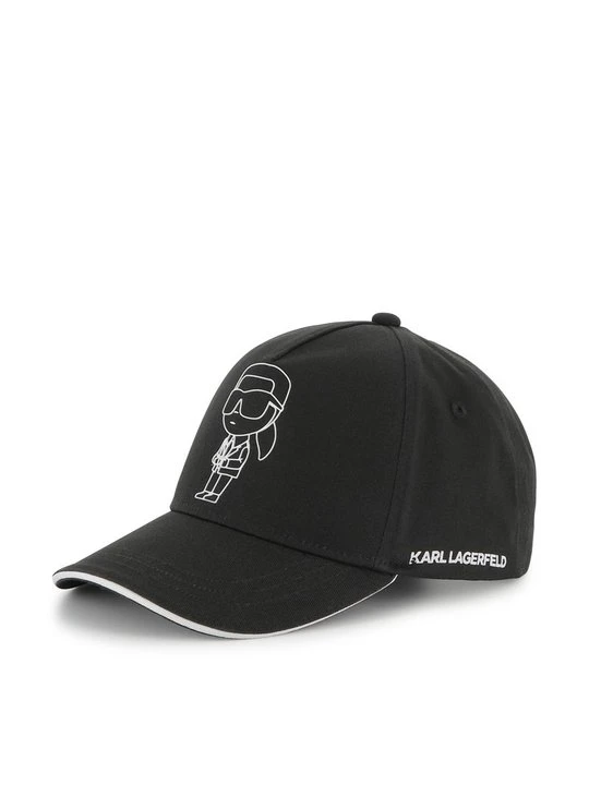 Zdjęcie produktu Czapka z daszkiem KARL LAGERFELD czarny