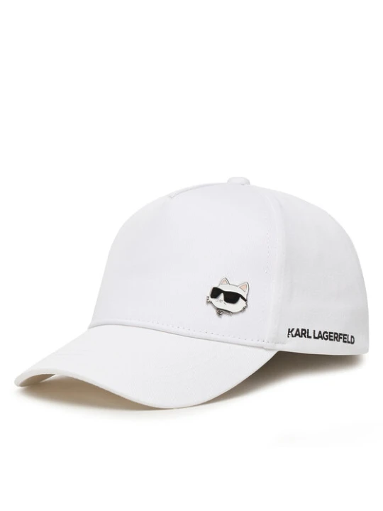 Zdjęcie produktu Czapka z daszkiem Karl Lagerfeld Kids Z31196 M Biały
