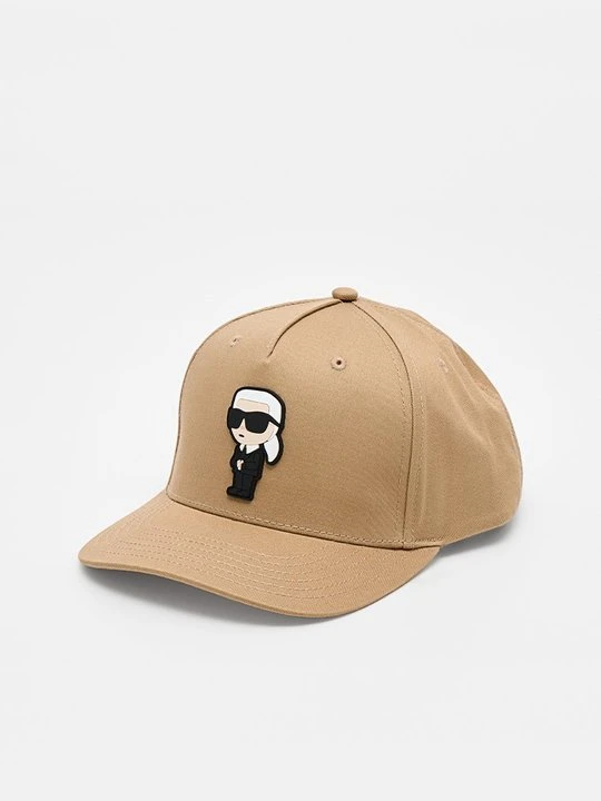 Zdjęcie produktu Czapka z daszkiem KARL LAGERFELD piaskowy