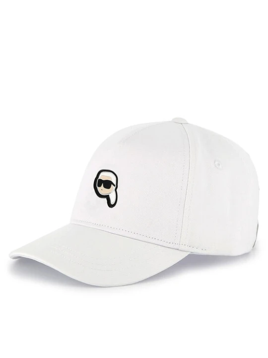 Zdjęcie produktu Czapka z daszkiem KARL LAGERFELD Z30398 Biały