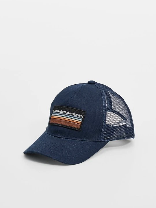 Zdjęcie produktu Czapka z daszkiem KnowledgeCotton Apparel granatowy