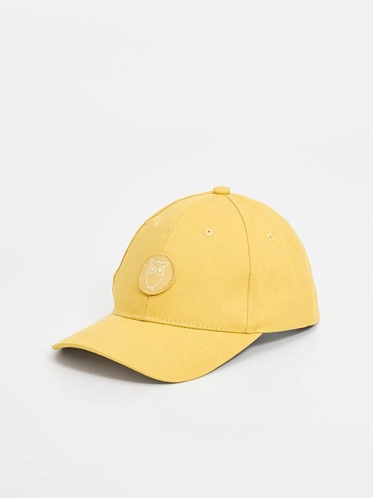 Zdjęcie produktu Czapka z daszkiem KnowledgeCotton Apparel żółty
