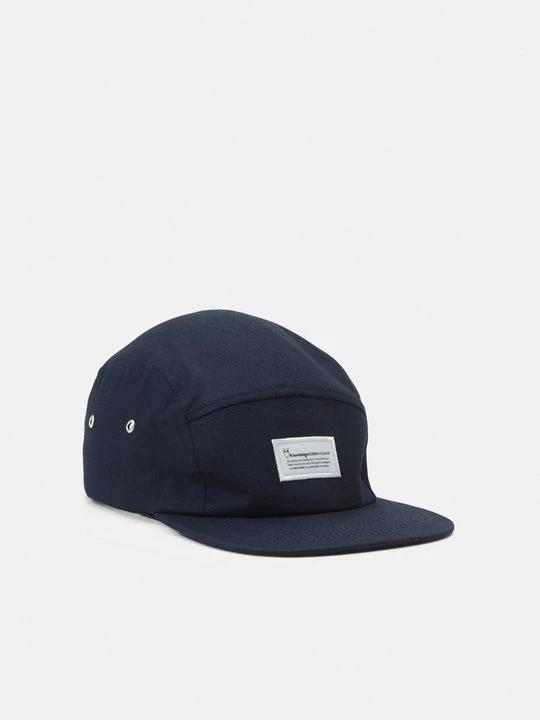Zdjęcie produktu Czapka z daszkiem KnowledgeCotton Apparel granatowy