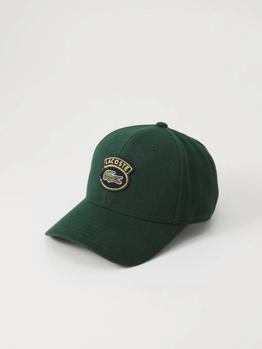 Zdjęcie produktu Czapka z daszkiem Lacoste ciemnozielony