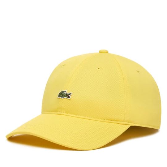 Zdjęcie produktu Czapka z daszkiem Lacoste RK0491 Żółty jasny