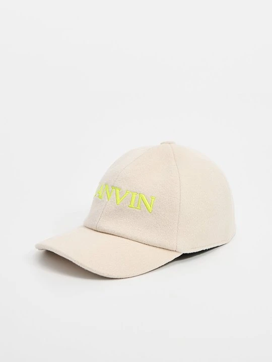 Zdjęcie produktu Czapka z daszkiem Lanvin beżowy