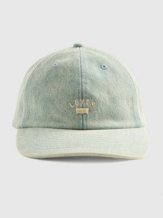 Zdjęcie produktu Czapka z daszkiem Levi's jasnoniebieski denim