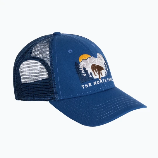Zdjęcie produktu Czapka z daszkiem męska The North Face Embroidered Mudder Trucker shady blue/bear graphic