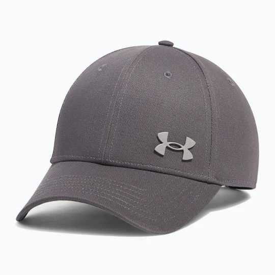 Zdjęcie produktu Czapka z daszkiem męska Under Armour Sportstyle Metal Adjustable castlerock / silver Szary