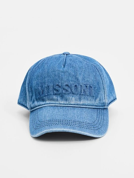 Zdjęcie produktu Czapka z daszkiem Missoni niebieski