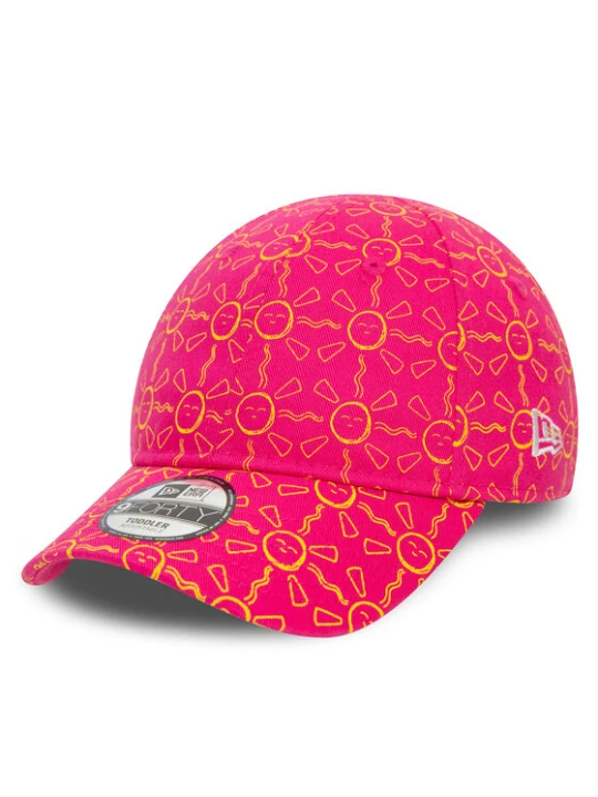 Zdjęcie produktu Czapka z daszkiem New Era Kids Aop Sun 940 Ne 60503360 Różowy