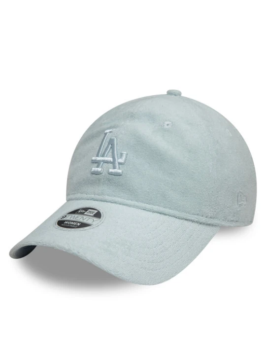 Zdjęcie produktu Czapka z daszkiem New Era Los Angeles Dodgers Towelling 9Twenty 60595346 Błękitny Niebieski jasny