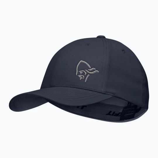 Zdjęcie produktu Czapka z daszkiem NORRONA Flexfit indigo night/drizzle Norrøna Granatowy