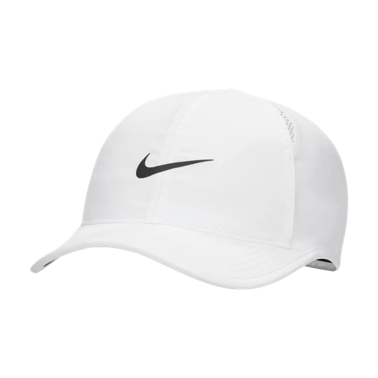 Zdjęcie produktu Czapka z daszkiem o nieusztywnianej konstrukcji Featherlight Nike Dri-FIT Club - Biel