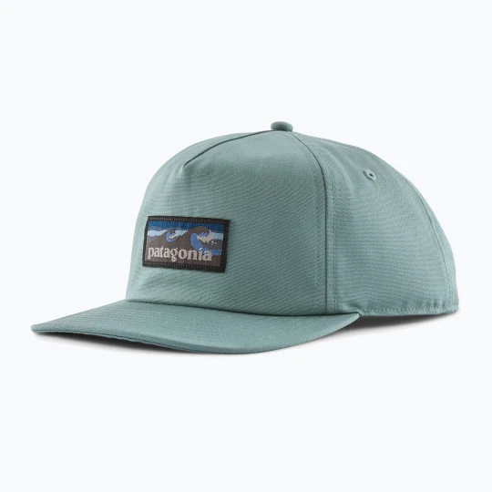 Zdjęcie produktu Czapka z daszkiem Patagonia Boardshort Label Funfarer Cap blue sage