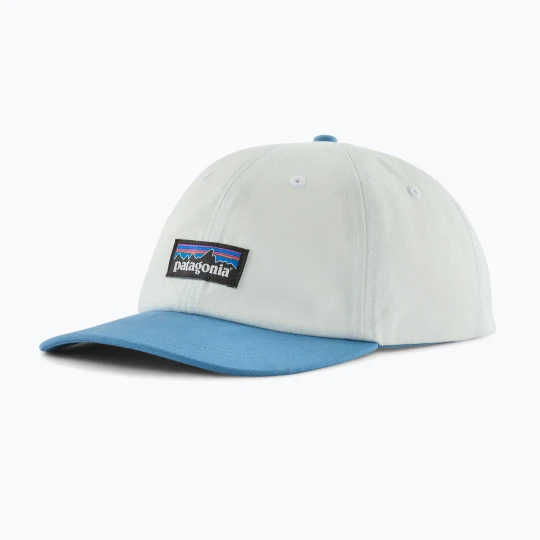 Zdjęcie produktu Czapka z daszkiem Patagonia P-6 Label Trad birch white w / shore blue