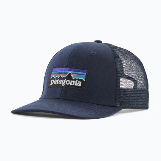 Zdjęcie produktu Czapka z daszkiem Patagonia P-6 Logo Trucker naw navy Granatowy