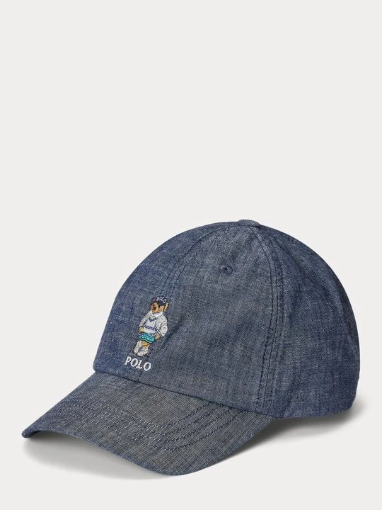 Zdjęcie produktu Czapka z daszkiem Polo Ralph Lauren niebieski denim