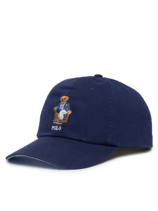 Zdjęcie produktu Czapka z daszkiem Polo Ralph Lauren Polo Bear Cotton Twill Ball 211B28119001 Granatowy