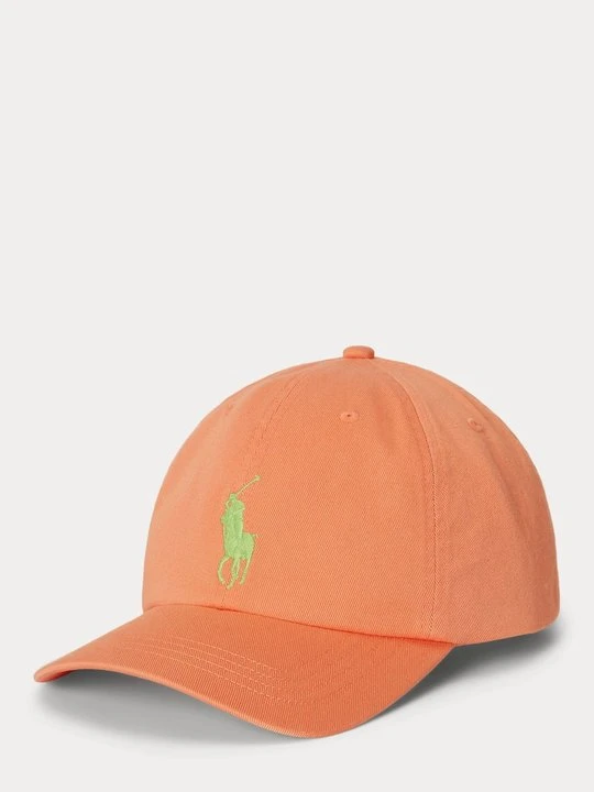 Zdjęcie produktu Czapka z daszkiem Polo Ralph Lauren pomarańczowy