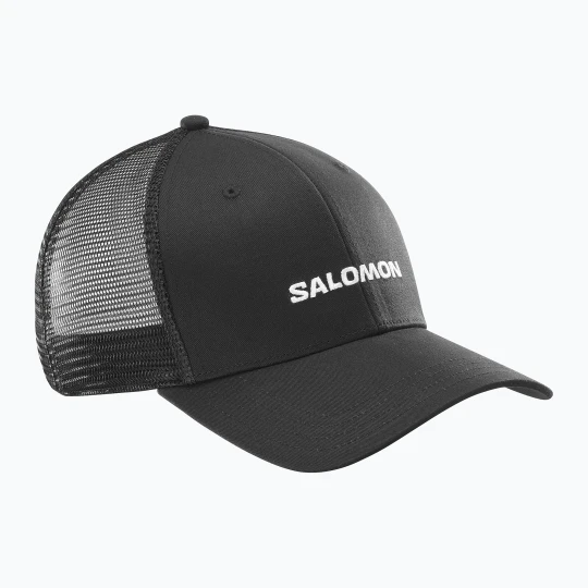 Zdjęcie produktu Czapka z daszkiem Salomon Logo Trucker deep black