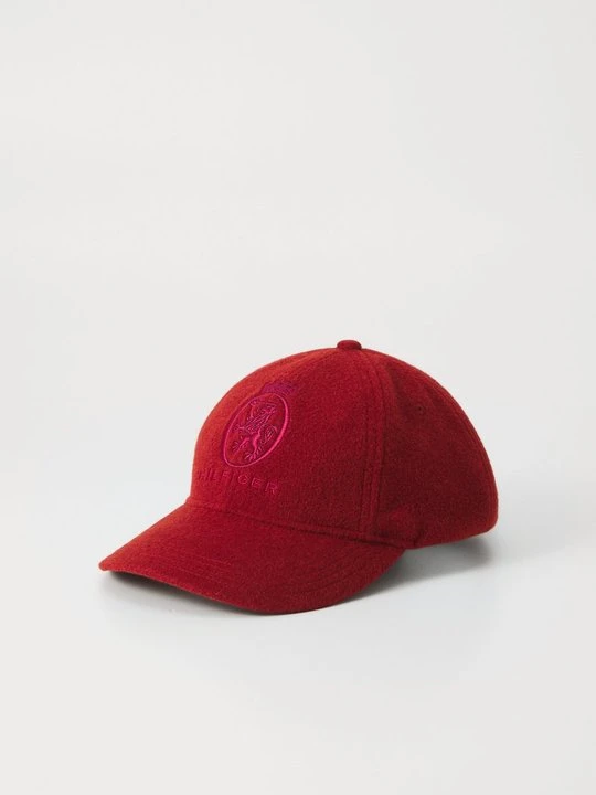 Zdjęcie produktu Czapka z daszkiem Tommy Hilfiger czerwony