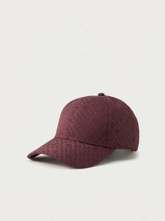 Zdjęcie produktu Czapka z daszkiem Tommy Hilfiger bordowy