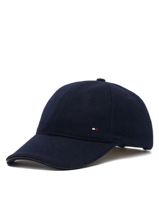 Zdjęcie produktu Czapka z daszkiem Tommy Hilfiger Dc Wool 6 Panel AM0AM14851 Granatowy