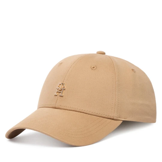 Zdjęcie produktu Czapka z daszkiem Tommy Hilfiger Elevated Chic AW0AW17631 Beżowy