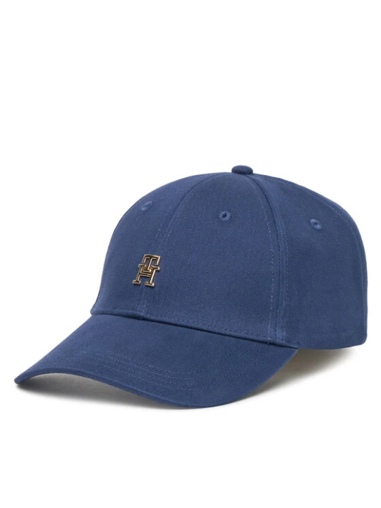 Zdjęcie produktu Czapka z daszkiem Tommy Hilfiger Elevated Chic AW0AW17631 Granatowy