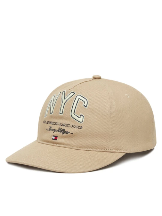 Zdjęcie produktu Czapka z daszkiem Tommy Hilfiger Flag Seasonal 5 Panel AM0AM13562 Beżowy