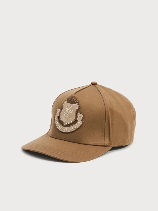 Zdjęcie produktu Czapka z daszkiem Tommy Hilfiger jasnobrązowy