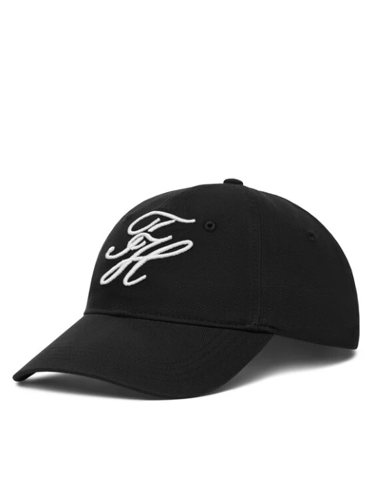 Zdjęcie produktu Czapka z daszkiem Tommy Hilfiger Logo Embroidery Baseball Cap AM0AM14120 Czarny