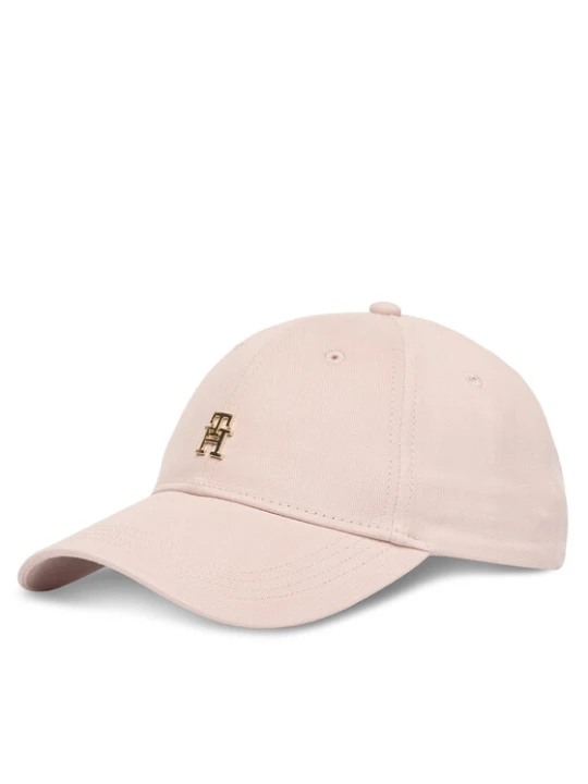 Zdjęcie produktu Czapka z daszkiem Tommy Hilfiger Th Elevated Chic Cap AW0AW17631 Różowy