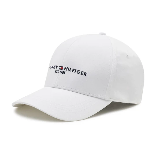 Zdjęcie produktu Czapka z daszkiem Tommy Hilfiger Th Established Cap AM0AM07352 Biały