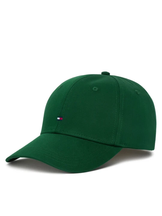 Zdjęcie produktu Czapka z daszkiem Tommy Hilfiger Th Flag Cotton 6 Panel Cap AM0AM13008 Zielony