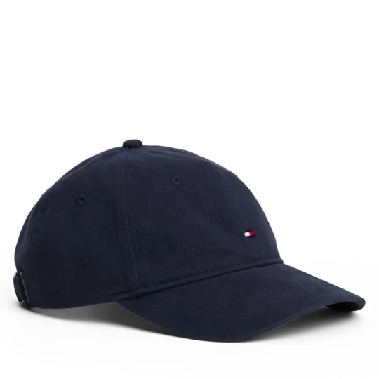 Zdjęcie produktu Czapka z daszkiem Tommy Hilfiger Th Flag Soft 6 Panel AW0AW17781 Granatowy
