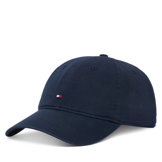 Zdjęcie produktu Czapka z daszkiem Tommy Hilfiger Th Flag Soft 6 Panel Cap AM0AM14099 Granatowy