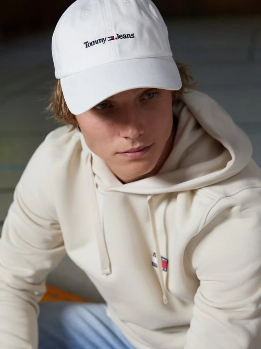 Zdjęcie produktu Czapka z daszkiem Tommy Jeans biały