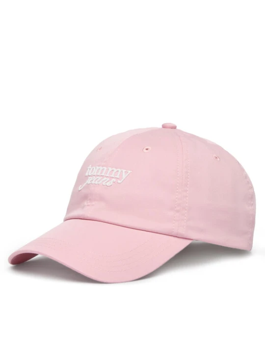 Zdjęcie produktu Czapka z daszkiem Tommy Jeans Scri AW0AW18358 Różowy