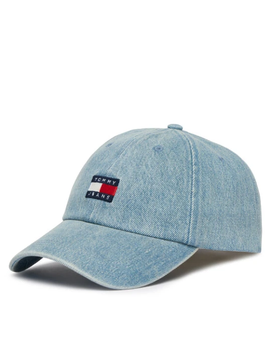 Zdjęcie produktu Czapka z daszkiem Tommy Jeans Tjm Heritage Denim Cap AM0AM14204 Niebieski