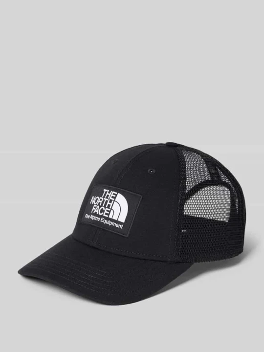 Zdjęcie produktu Czapka z daszkiem trucker z naszywką z logo The North Face Czarny