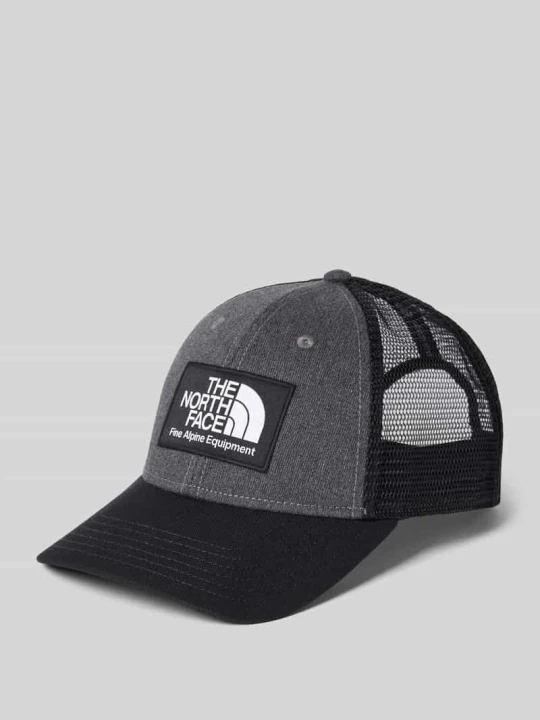 Zdjęcie produktu Czapka z daszkiem trucker z naszywką z logo The North Face Grafitowy