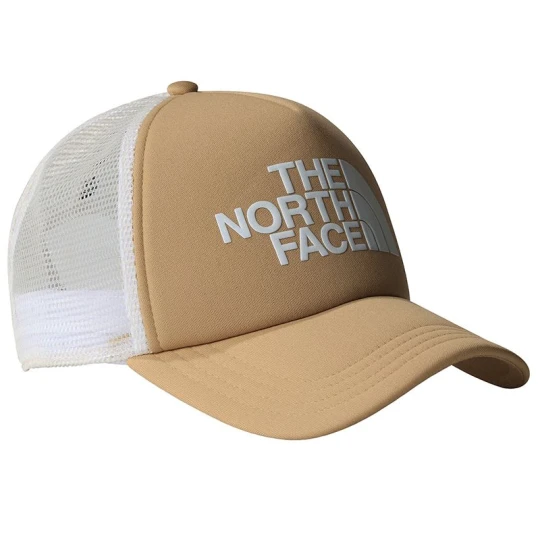 Zdjęcie produktu Czapka z daszkiem unisex The North Face Logo Trucker 0A3FM3HQI1 - beżowa